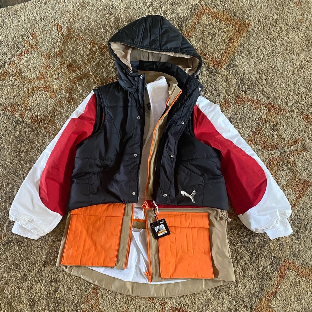 NWT Puma Jacket (4 in 1) Retails $375